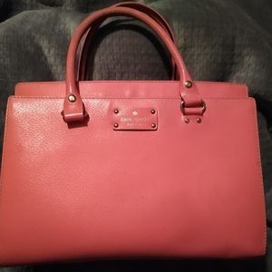 Hot pink Kate Spade purse